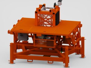 Single Mast Climber, 8′ Power Deck Assembly