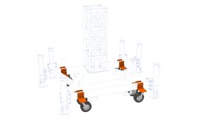 Single MC Caster Set